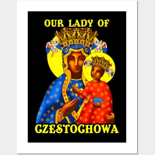 Czestochowa Jesus Mary Jesus Lover Posters and Art